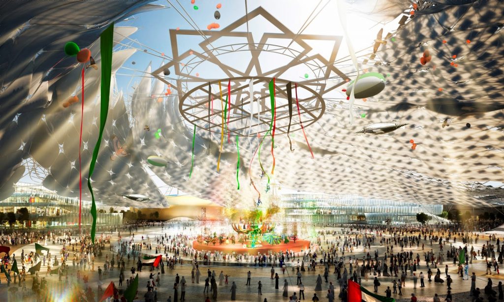 Expo 2020 three-year countdown Event in Dubai