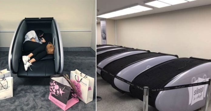 Emaar Launches Sleeping Pods in Dubai Mall for Tired Shoppers