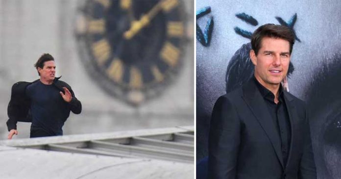 Tom Cruise shooting for 'Missing Impossible 6' in Abu Dhabi