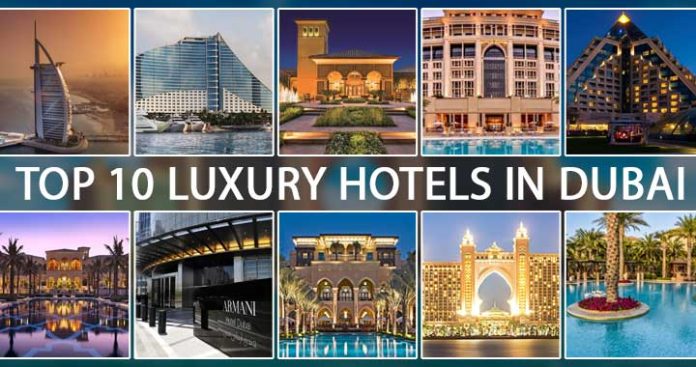 hotels in dubai luxury top 10