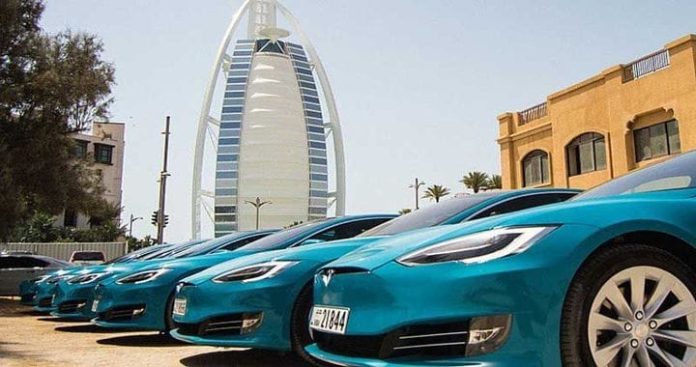 Careem Introduces Tesla Electric Cars for Customers in Dubai