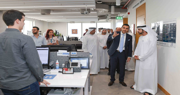 Sheikh Hamdan bin Mohammed visits LinkedIn’s regional headquarters in Dubai