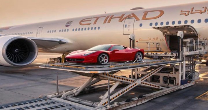 Etihad Cargo Unveils FlightValet Service for Transferring Supercars