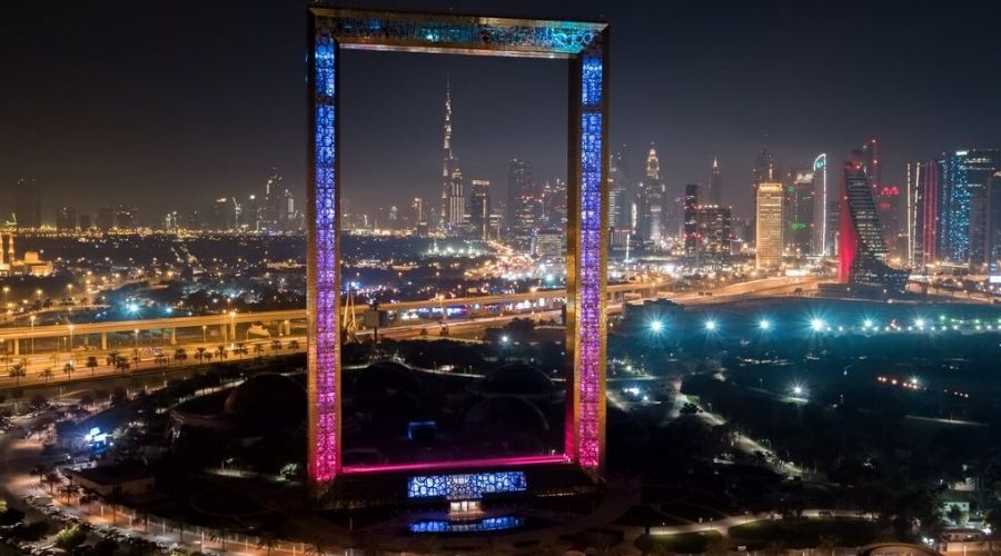 Dubai Frame to display Fireworks at New Year 2020