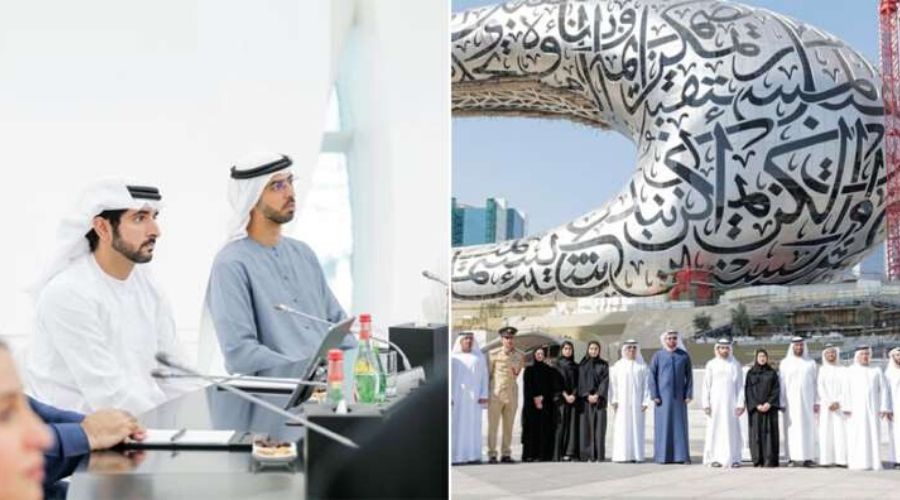 Sheikh Hamdan attends Tour of Dubai's Museum of the Future