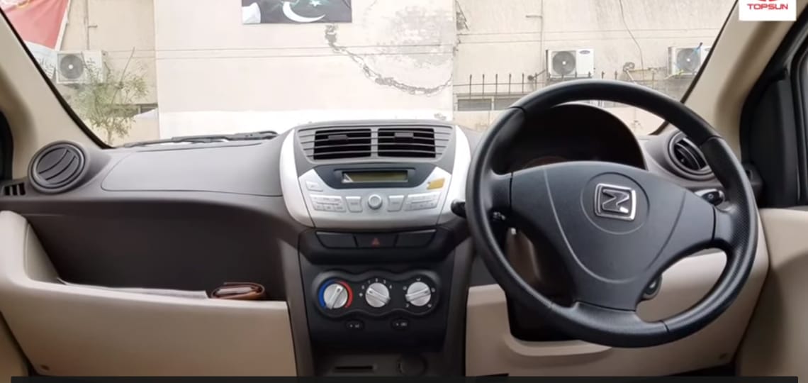 Zyote Z100 interior pakistan specification features