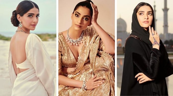 Sonam Kapoor visits Abu Dhabi for Bulgari Brand Collaboration