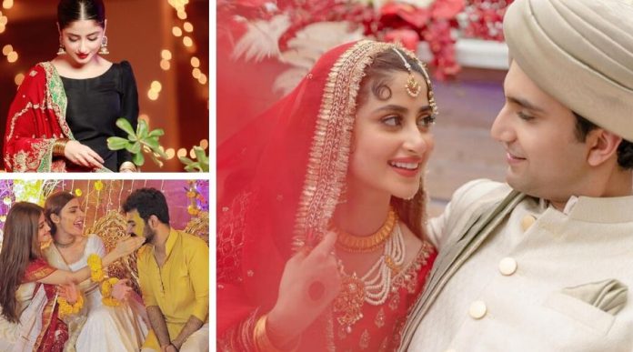 Ahad Raza Mir married Sajal Aly in Abu Dhabi, UAE