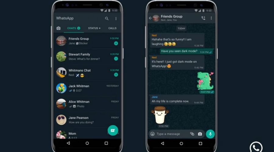 How to enable dark mode in WhatsApp for iOS: Android