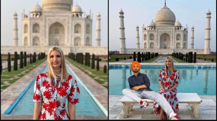 Ivanka Trump responds to Diljit Dosanjh's Taj Mahal photoshopped picture