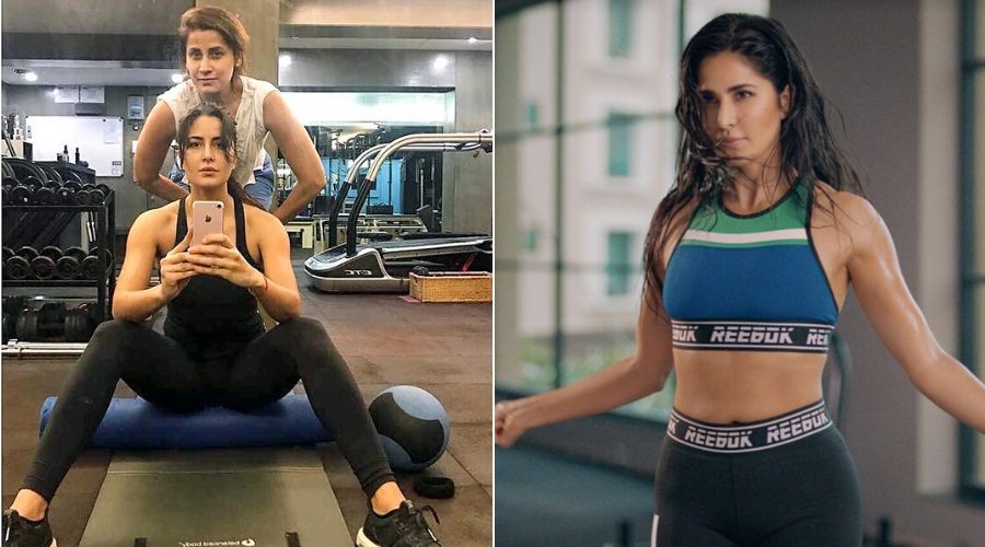 Katrina Kaif shows 20-minutes home workout tips in Video