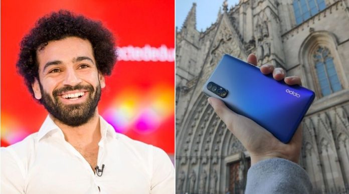 Liverpool's star player 'Mo Salah' is the new face of Oppo