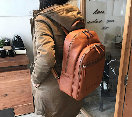 Alps Leather Backpack Nappa Dori
