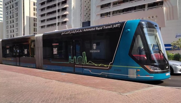 State-Of-The-Art Automated Rapid Transit(ART) Service In Abu Dhabi