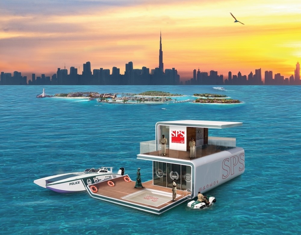 Upcoming launch of a floating Police station for Dubai revealed at Gitex 2023