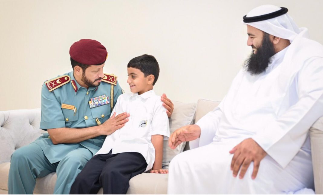 School Boy Saved Classmate’s Life; Honored by Sharjah Police