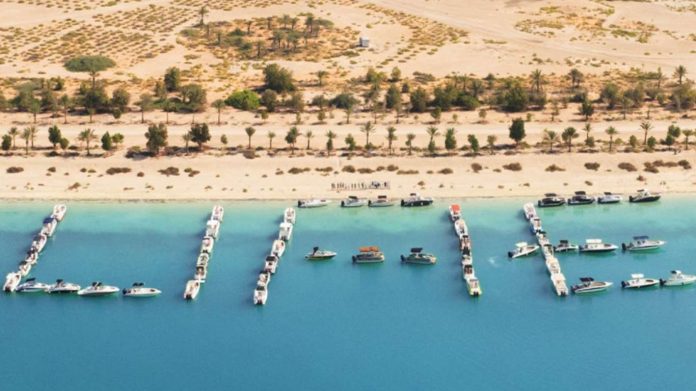 UAE Set A New World Record Formed With Boats