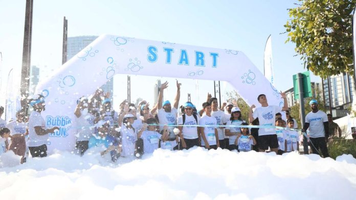 Bubble Run Came With A Bang To Expo City Dubai This Jan 2024