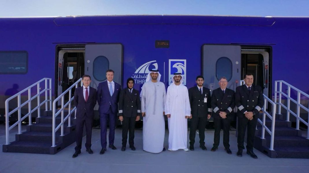 Etihad Rail makes first passenger journey between Abu Dhabi and Al Dhannah