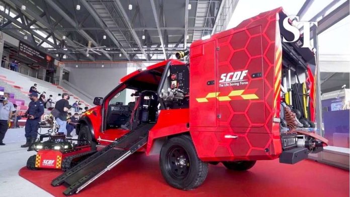 Remote-Controlled Robotic Firefighters Revealed at Intersec 2024 in Dubai