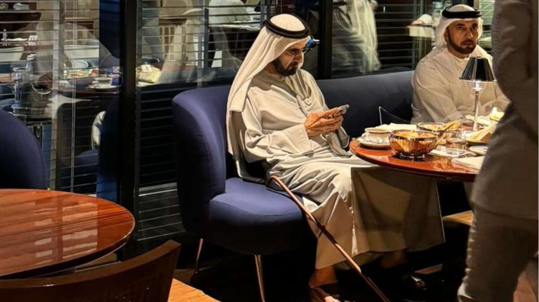 Sheikh Mohammed Makes Surprise Visit To This Dubai Cafe