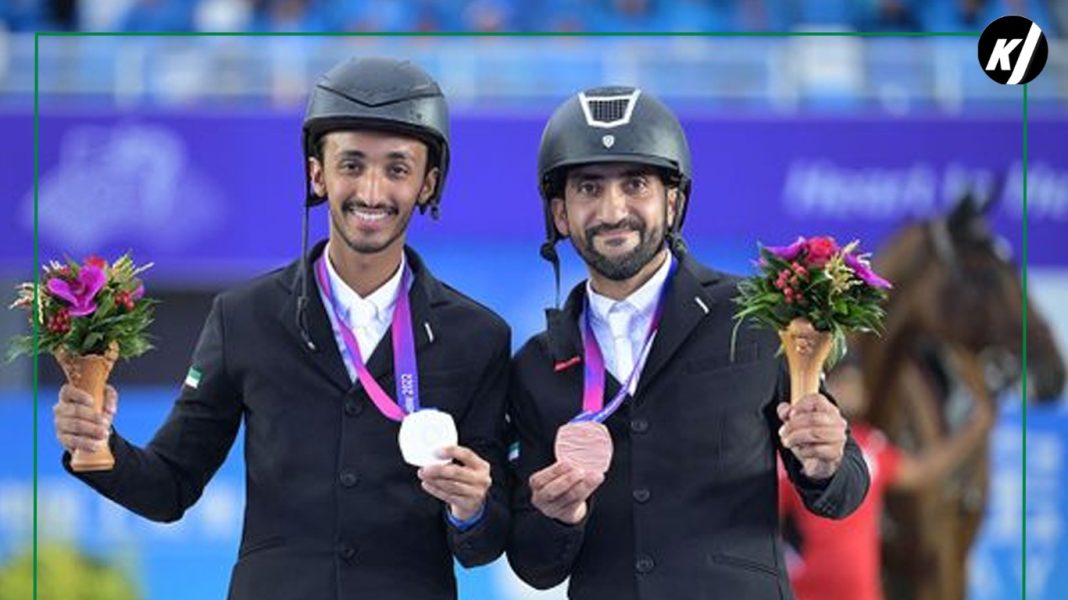 UAE Jumper finishes his round finals