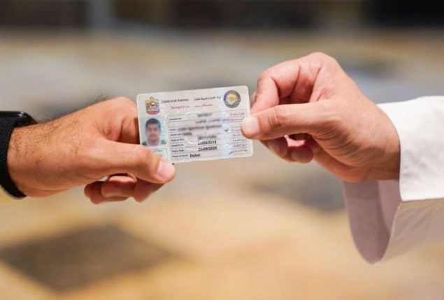 Renewal of driving license in the UAE