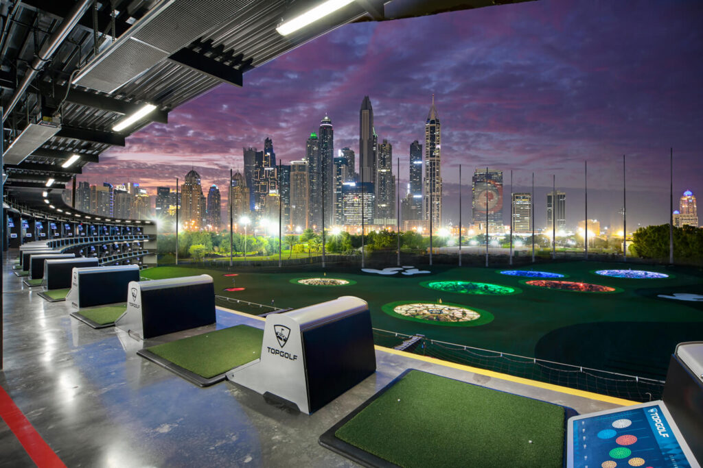 Top golf dubai new year