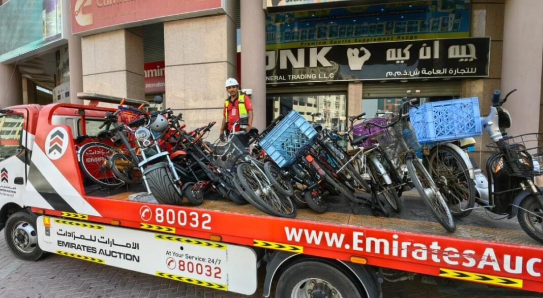 Dubai police confiscated more than 1700 bikes