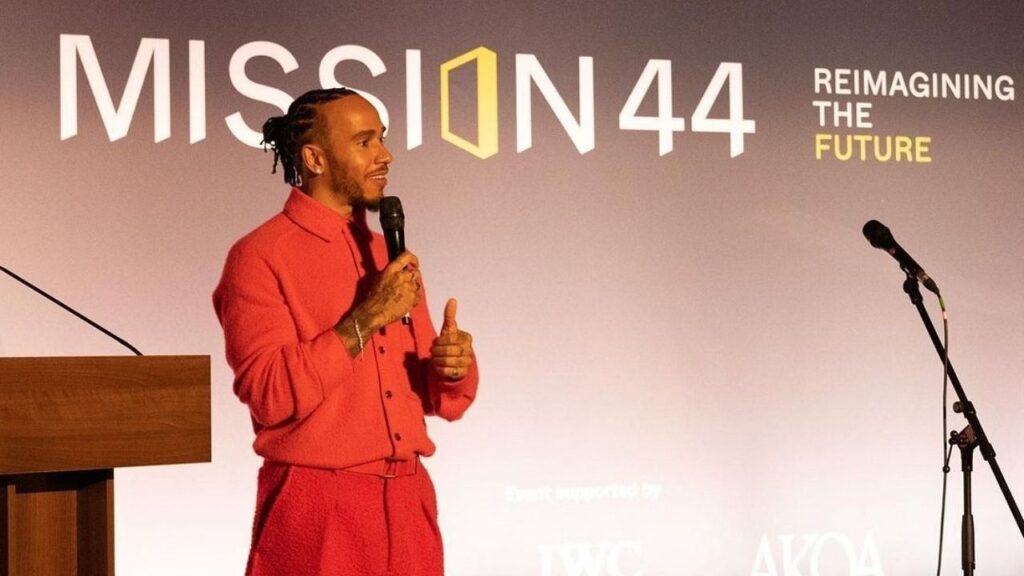 Lewis Hamilton mission 44 initiative