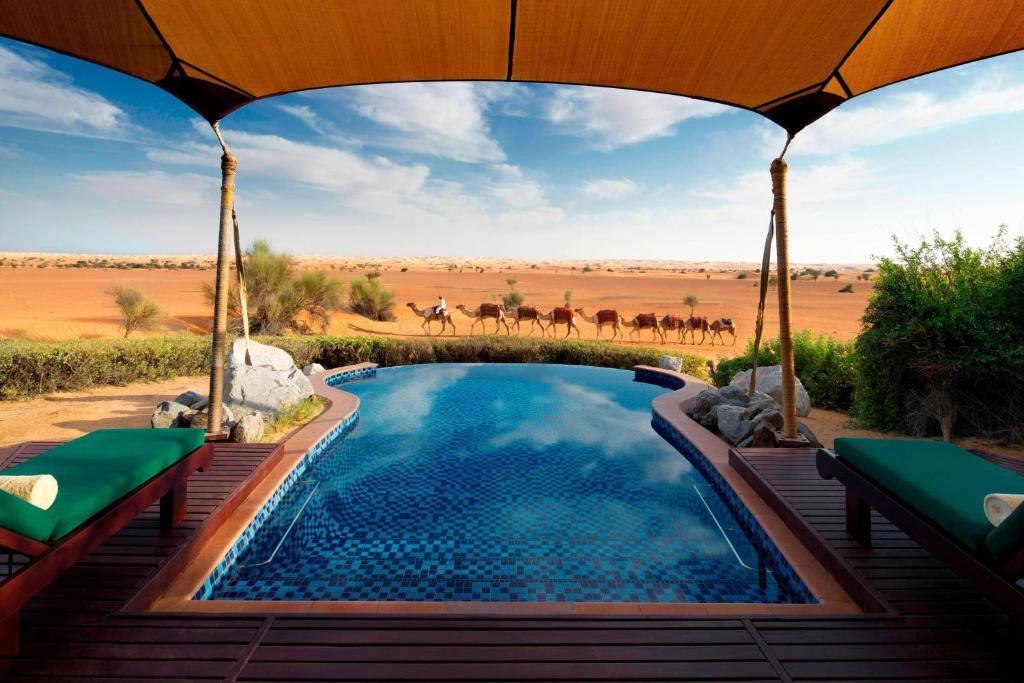 6.     Al Maha, A Luxury Collection Desert Resort & Spa Luxury Hotel 