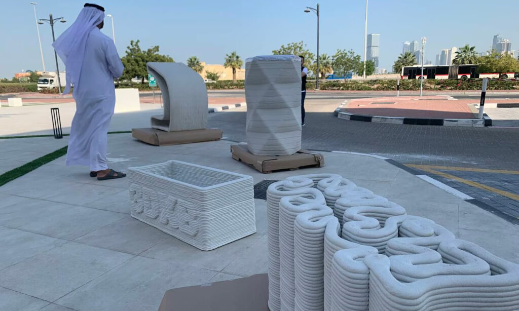 3d printed mosque in the UAE