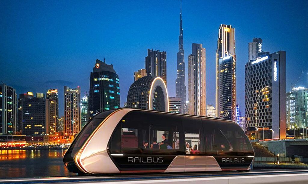 Rail bus dubai