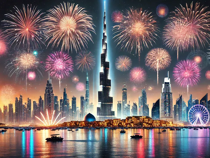 Eid Al Adha Fireworks, Dubai