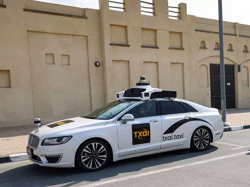 Autonomous Taxis in Dubai