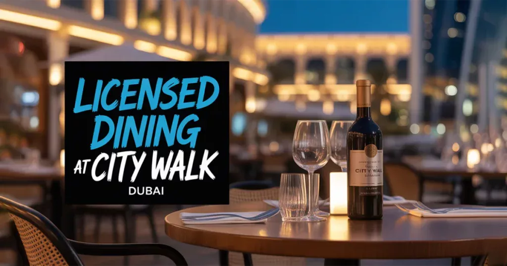 Licensed Dining Spots at City Walk