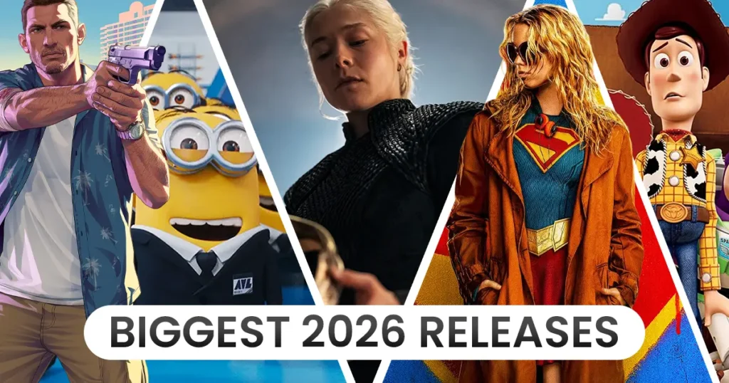 Some of The Biggest 2026 Movies and Games Releases You Can’t Miss Biggest 2026 Releases