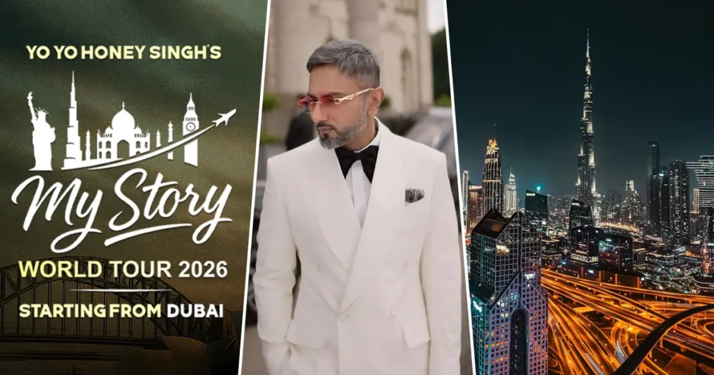 Honey Singh is Set to Perform Live in Dubai at Coca-Cola Arena Kicking off His MY STORY World Tour Honey Singh is Set to Perform Live in Dubai at Coca-Cola Arena Kicking off His MY STORY World Tour