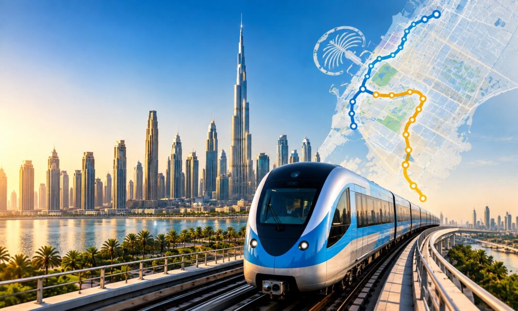 Dubai Metro Station Upcoming