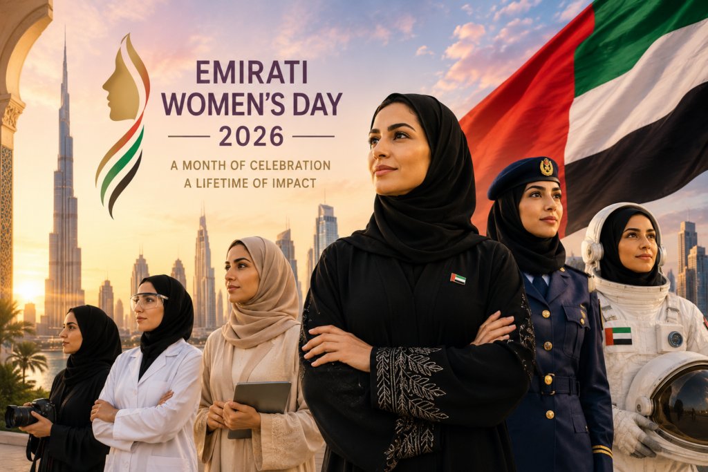 UAE to Celebrate Emirati Women’s Day for an Entire Month for the First Time in 2026 UAE to Celebrate Emirati Women's Day for an Entire Month for the First Time in 2026