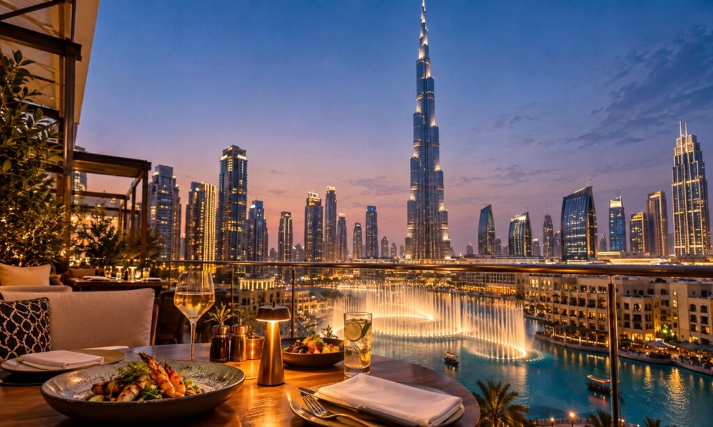 16 Restaurants With Stunning Burj Khalifa Views in Dubai