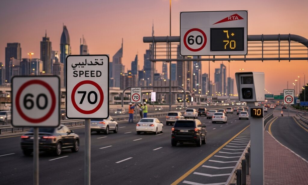 Dubai Announces New Speed Limits on Five Major Roads: Full List Here Dubai Speed Limit Changes 2026: 5 Roads Affected