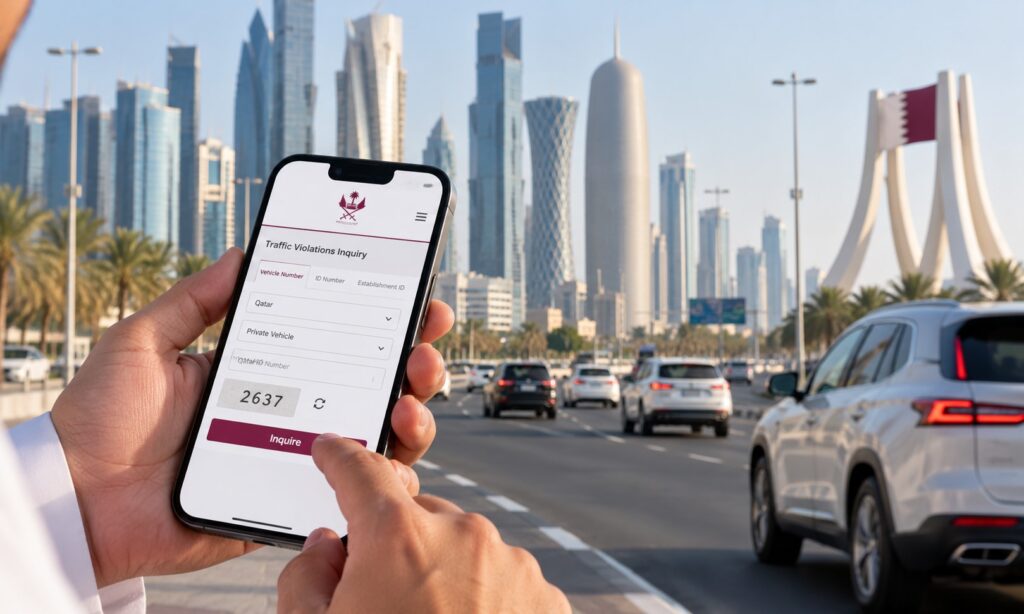 How to Check and Pay Traffic Violations in Qatar Online