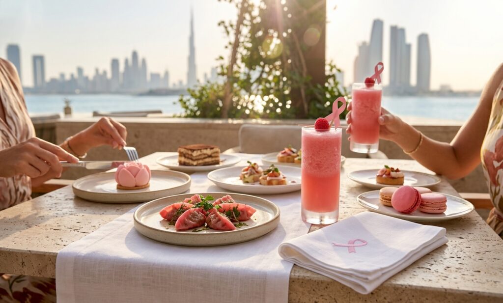 Pinktober dining deals Dubai Abu Dhabi