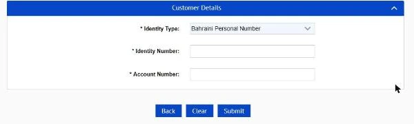 Pay Electricity and Water Bill form